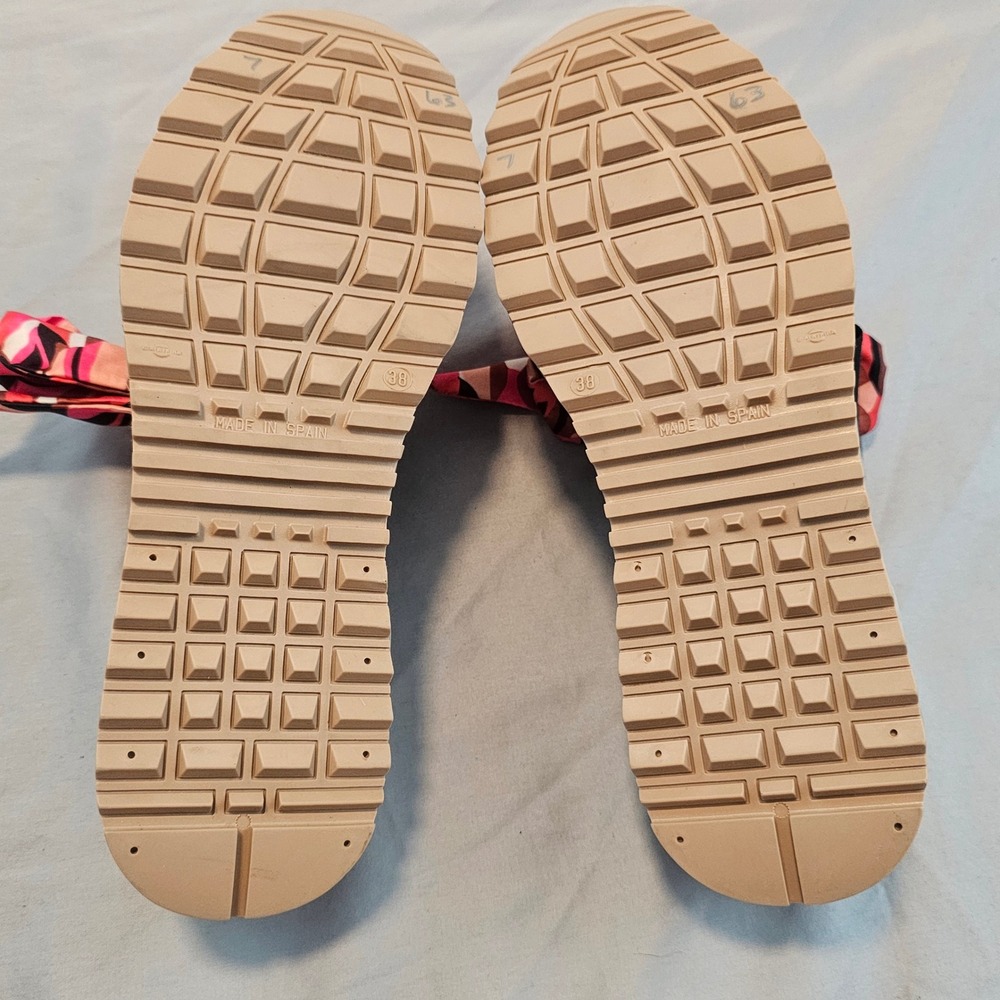 Free People 38 (7.5) Chapmin Floral Platform Slip On Sport Sandal NWOT NWOB $178 - Picture 7 of 12